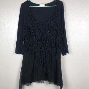 Johnny Was 4LoveAndLiberTy top with detailed front